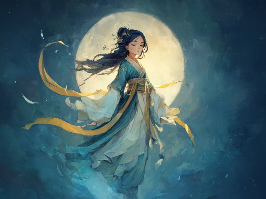 嫦娥奔月 嫦娥奔月