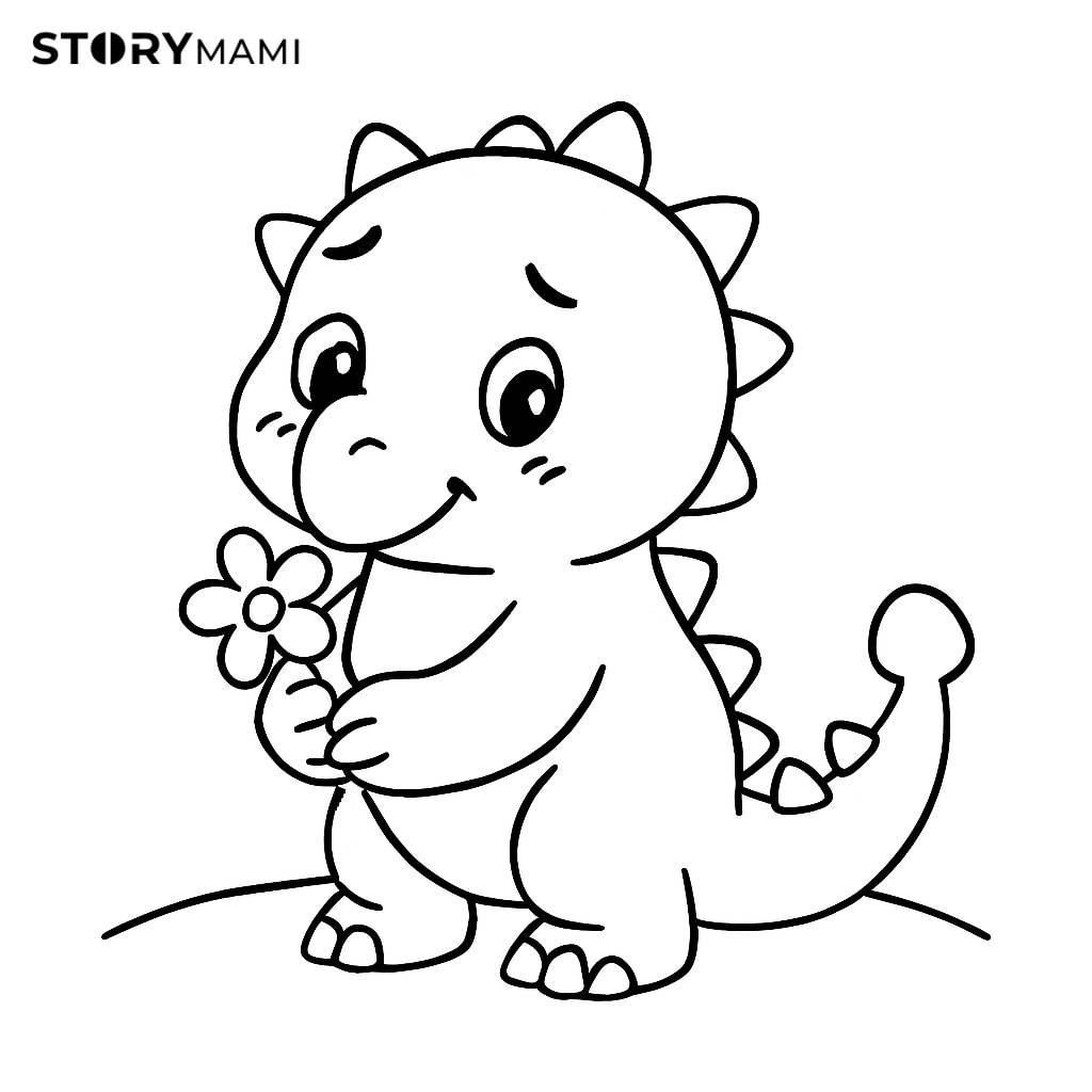 害羞的恐龍