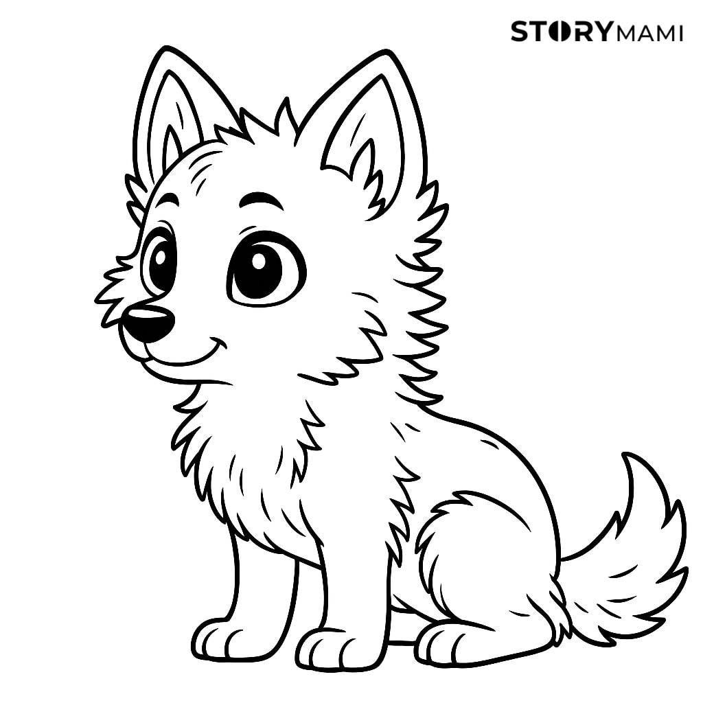 橡皮擦小狼